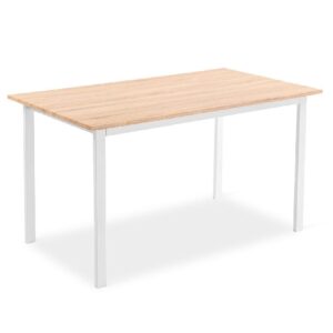 Mchaus Mesa De Comedor Rectangular Kenia One Size Wooden/White