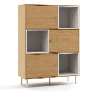 Mchaus Aparador Kuma One Size Wooden/White