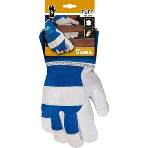 Edm Guante Serraje Piel Vacuno 9 White / Blue