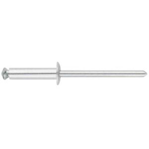 Index Remache Cabeza Ancha Refl4824 4.8x24 Mm 200 Unidades One Size Silver
