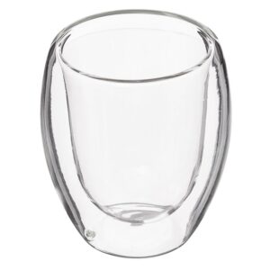 Secret De Gourmet Taza Café Doble Pared 70ml 2 Unidades One Size Clear