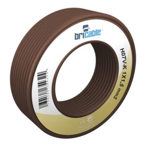 Famatel Cable Unipolar Flexible Cr19035 1x1.5 100 M One Size Brown