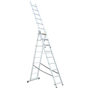 Mader Escalera Extensible 10046 3x12p One Size Silver