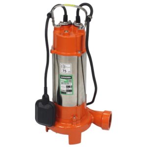 Mader Bomba Drenaje Sumergible 69048 1300w One Size Orange / Silver