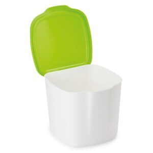 Snips Papelera Encimera 3l One Size White / Green