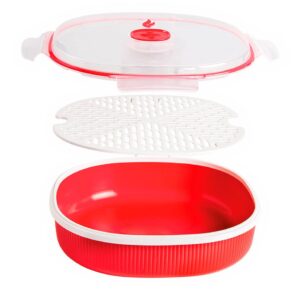 Snips Vaporera Para Microondas 2l One Size Red / White