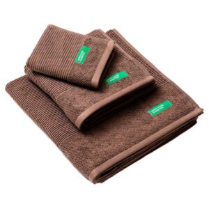 Benetton Toalla Be-0168 70x140 Cm 3 Unidades One Size Brown