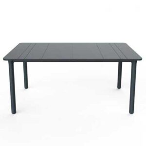Garbar Mesa Jardín Noa 160x90 Cm One Size Dark Grey