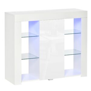 Homcom Aparador Con Luces Led One Size