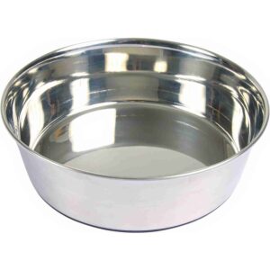 Trixie Comedero Acero Inoxidable Stainless Steel Bowl 2.5 Liters