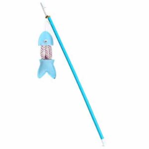 Freecat Juguete Stick Pez 40 cm Blue