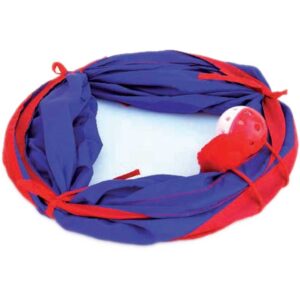 Freecat Túnel Flexitunnel 25 x 55 cm Blue / Red