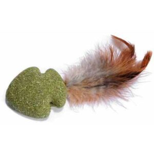 Freecat Juguete Seta Plumero Matatabi 12 x 5 cm Green / Brown