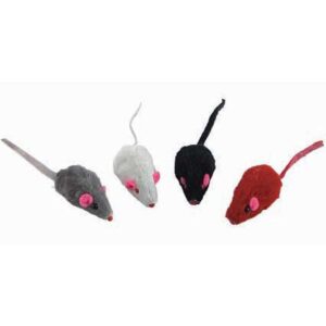 Freecat Juguete Ratones 4 Unidades One Size Multicolour
