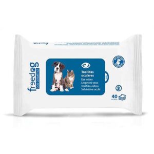 Freedog Toallitas Oculares 40 Unidades One Size White