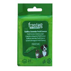 Freedog Toallitas Húmedas Fresh Essence 25 Unidades One Size Green