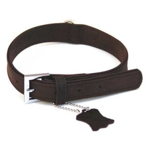 Freedog Collar Piel 15 mm x 32 cm Black / Brown