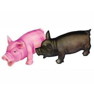 Freedog Juguete Cerdito 17 cm Black / Pink