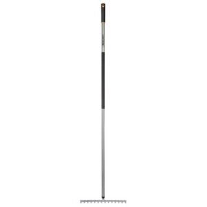 Fiskars Rastrillo Para Tierra Ergonomic 35.8 Cm One Size Black / Chrome