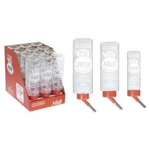 Freedog Bebedero Crystal 150ml 18 Unidades One Size Transparent / Red