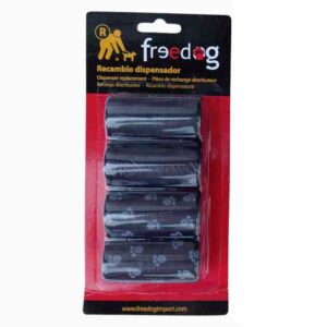 Freedog Recambio Dispensador 80 Unidades One Size Black