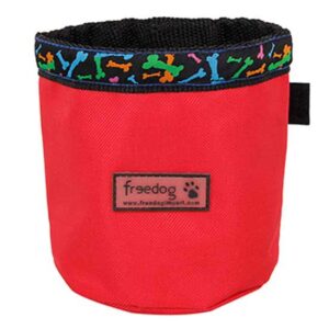 Freedog Bolsa Snack 12 X 13 Cm One Size Red