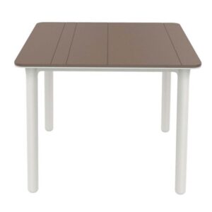 Resol Mesa Jardín Noa One Size Chocolate / White