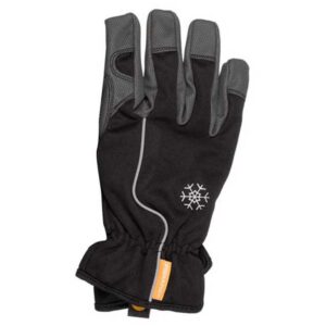 Fiskars Guantes Trabajo Jardineria Winter One Size Black / Grey
