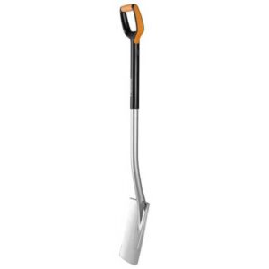 Fiskars Pala De Jardín Para Cantear Y Plantar Xact L One Size Black / Chrome / Orange