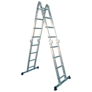 Mader Escalera Aluminio Articulada 10087 One Size White