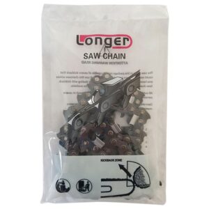 Longer Cadena Motosierra Lgc3 3/8´´ 063´´ 66dl One Size Black / Silver