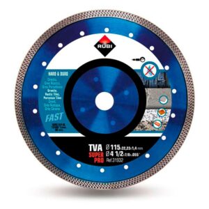 Rubi Disco Corte Diamante Tva 115 Super Pro 115 Mm One Size Silver / Blue
