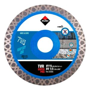 Rubi Disco Corte Diamante Tvr 115 Super Pro 115 Mm One Size Silver / Blue