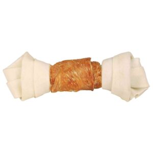 Trixie Hueso Anudado Pollo Denta Fun 120g One Size White / Orange