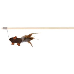 Trixie Varita Plumas 50 Cm One Size Brown