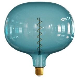 Creative Cables Bombilla Filamento Led Es18c220bo Pastel Cobble Xxl E27 4w 100 Lumens 2200k One Size Ocean Blue