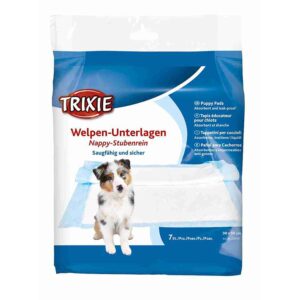 Trixie Pañales Cachorros Nappy 7 Unidades One Size Blue / White