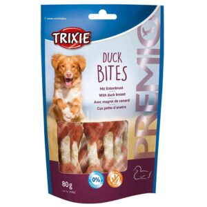 Trixie Snacks Duck Bites Premio 80g One Size Red