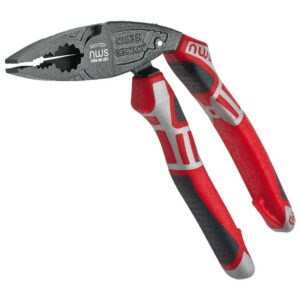 Nws Alicates Cabeza Acodada Serie 69 45º 200 Mm One Size Silver / Black / Red