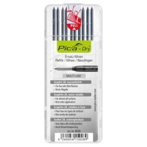 Pica Estuche Minas Albañil 4030 10 Unidades One Size Graphite