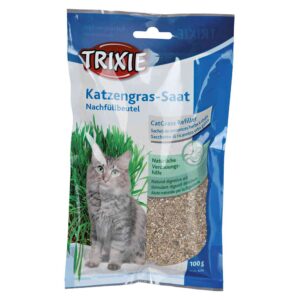 Trixie Recambio Hierba Gatos Semilla Cebada One Size Green