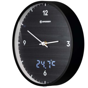 Bresser Reloj Pared Mytime Ledsec One Size Black