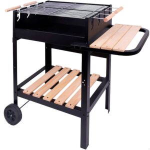 Aktive Barbacoa Carbon 100.5 X 40 X 88.5 Cm One Size Black