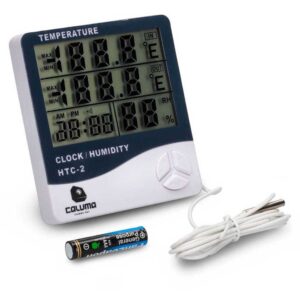 Caluma Termohigrómetro Htc-2 Cultivo 2532510102 One Size White / Blue