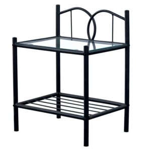 Homesouth Mesita De Noche Cynthia One Size Black