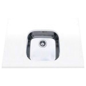 Edesa Fregadero Cocina Fuji Be Plus 1c R-40 44x44x20 Cm One Size Stainless Steel