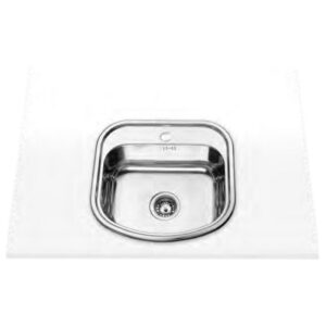 Edesa Fregadero Cocina Ks Se 47 1c 49x47x18 Cm One Size Stainless Steel