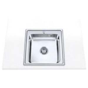 Edesa Fregadero Cocina Veleta Se 50 1c R-40 50x50x18 Cm One Size Stainless Steel