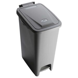 M-home Cubo Basura Con Pedal Ecopedalbin 27l Unidades One Size Antrachite