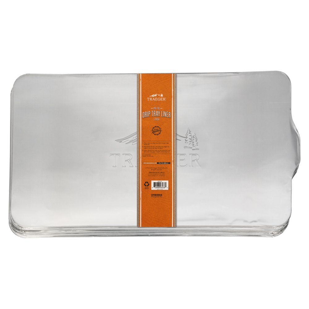 Traeger Revestimientos Para Bandeja De Goteo Pro 780 5 Unidades One Size Grey